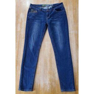 Akademiks Junior Size 13 Camo Sequin Stretch Jeans